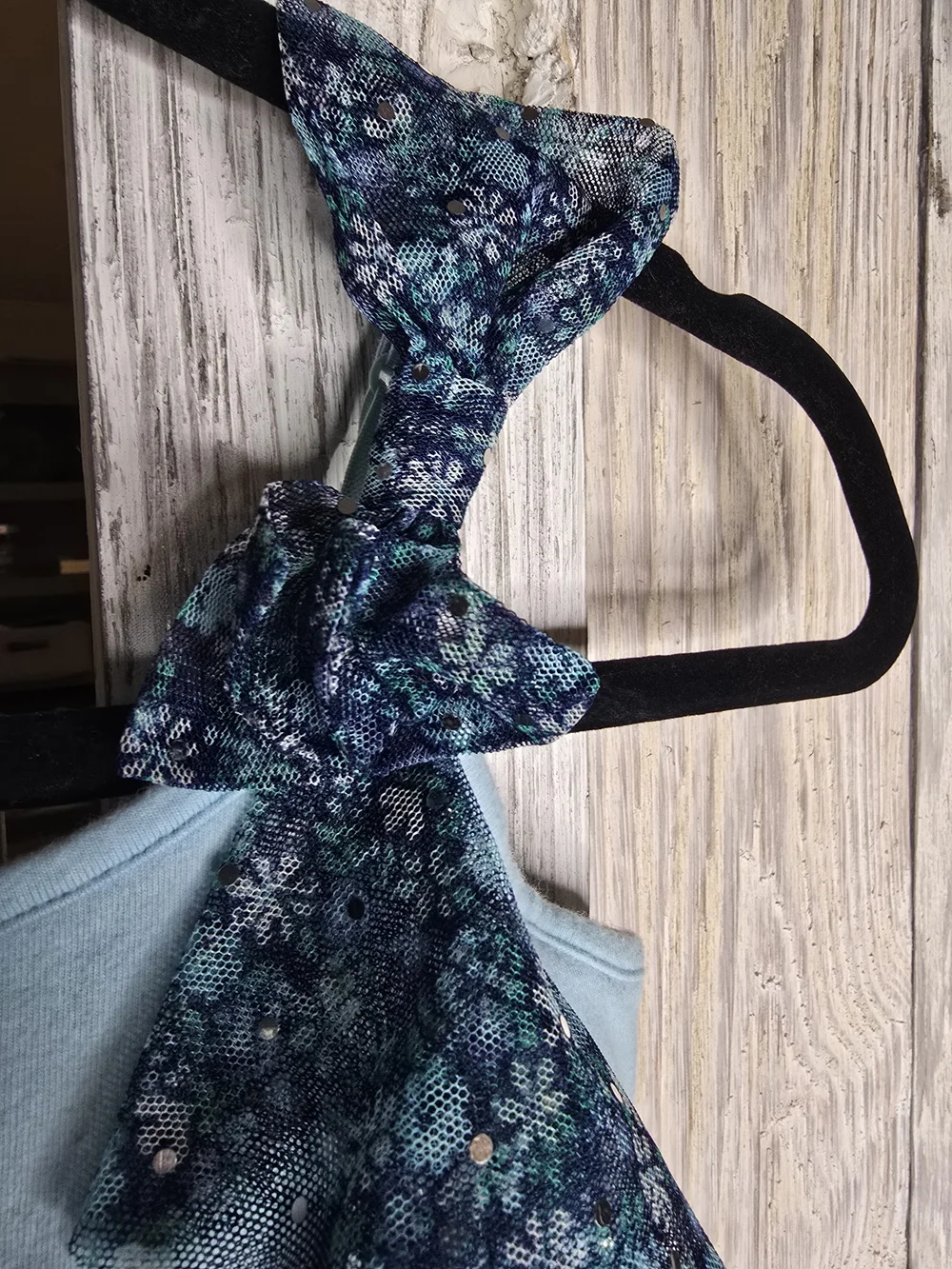 Justice Girls Size 10 Blue Floral Sequin Bow Tank & Ruffle Skort Set
